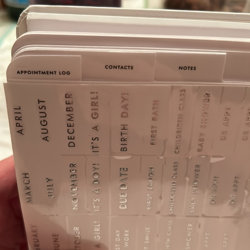 Kate Spade pregnancy planner - Picture 7 of 9